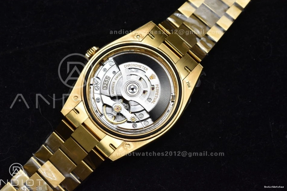 (Gain President Best Date Stretchable VR3255 ARF Roman 658 On Day Weight) 40 YG Bracelet 228238 1:1 Gold Edition Dial 0201